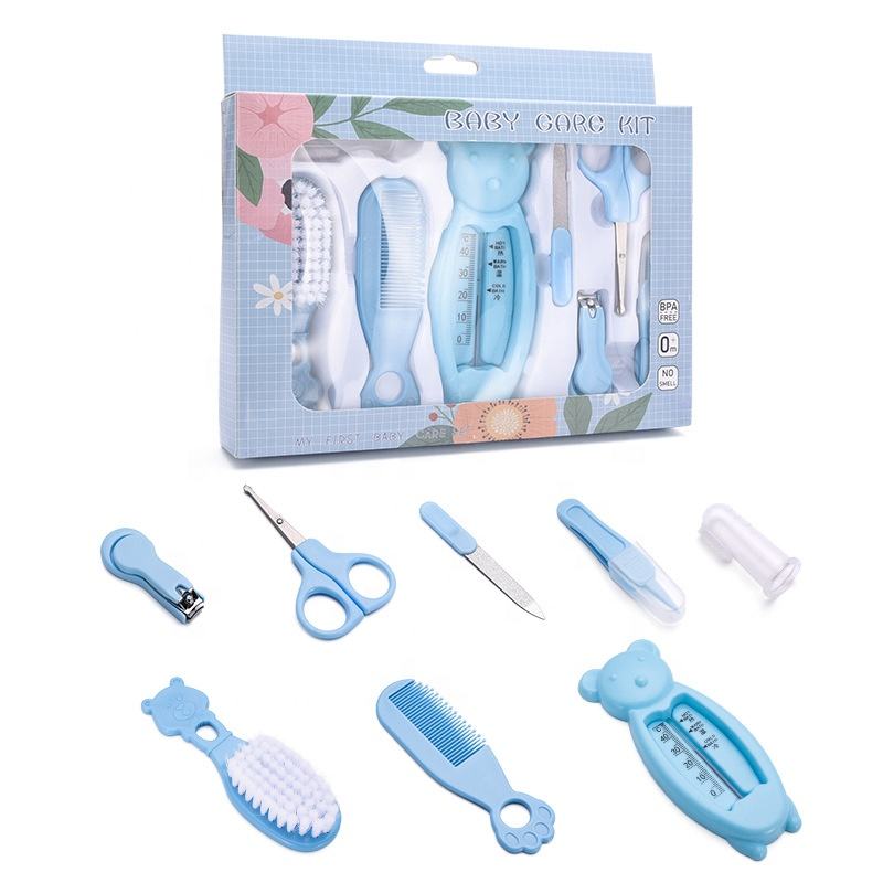 Baby Healthcare & Grooming Kit Nose Cleaner Safety for Toddler Infant Nursing Grooming Portable Safety Care Set Supplier Manufacturer
